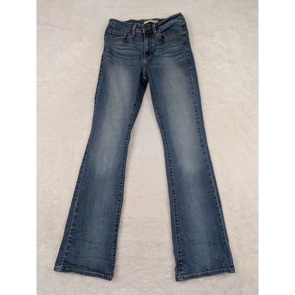 Levi's 725 High Rise Bootcut Jeans Women's 28= 26x31 Med Wash